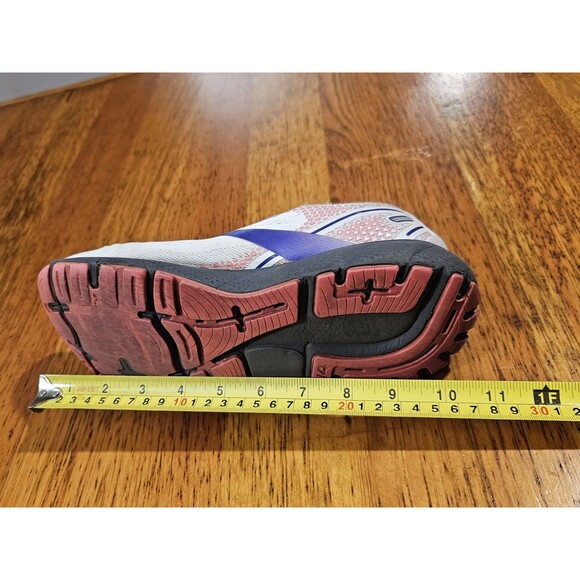 Brooks Shoes Ghost 14 Athletic Running Sneaker Womens 8.5 M White/Purple/Coral - Picture 10 of 12
